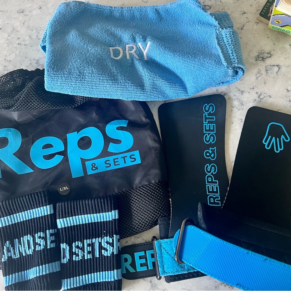 Reps and sets CrossFit grips